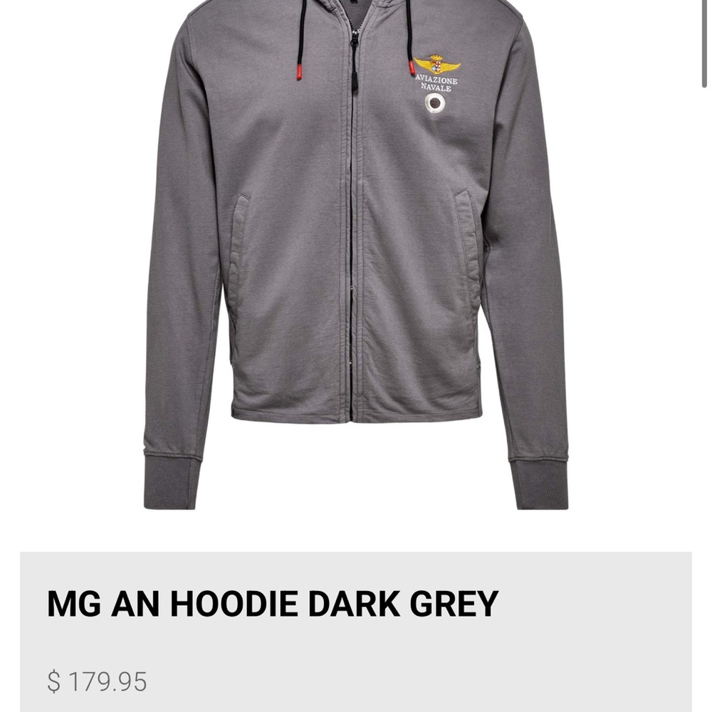 Dark Grey Hoodie Jacket